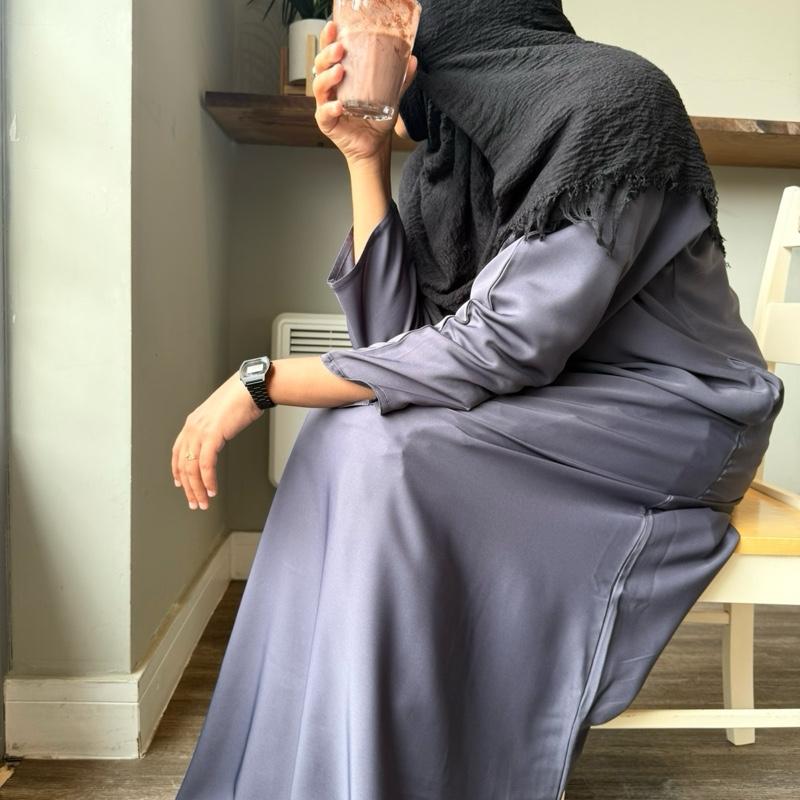 Plain Closed Nida Abaya | Elegant Everyday Modesty